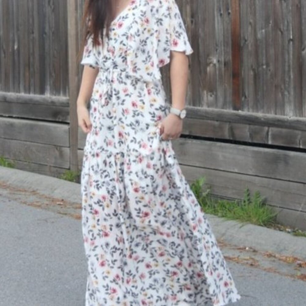 Beautiful Button-Down Maxi Dress - Picture 6 of 8